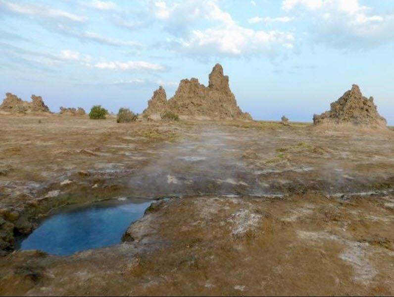 Lake Abbe, Dikhil Region (border with Ethiopia), Djibouti